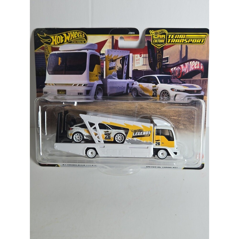 Hot Wheels Legends Tour Team Transport '24 Honda Civic Type R Kousoku Hauler